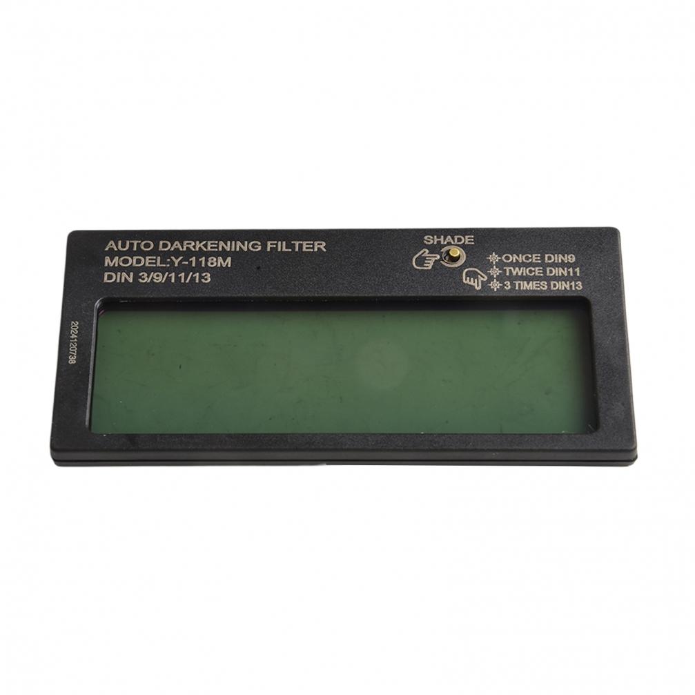 Reliable Auto Darkening Lenses with 3 Levels of Darkness Adjustment Available