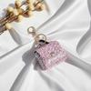 Fashion Sequin Sequin Mini Earphone Case Keychain Leather Pouch Backpack Pendant  Hanging Ornament