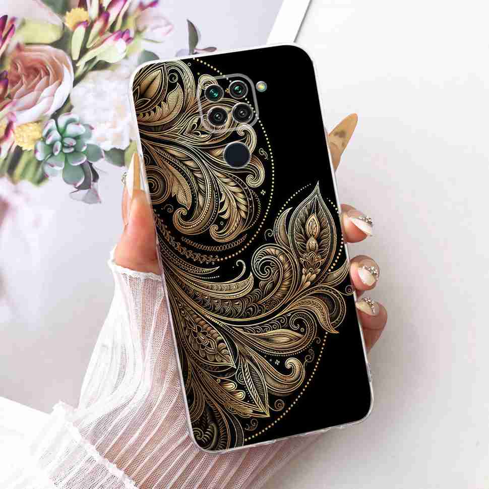 For Xiaomi Redmi Note 9 Case Beautiful Pattern Soft Silicone Cover For Redmi Note 9 Note9 Phone Case TPU Fundas 6.53"