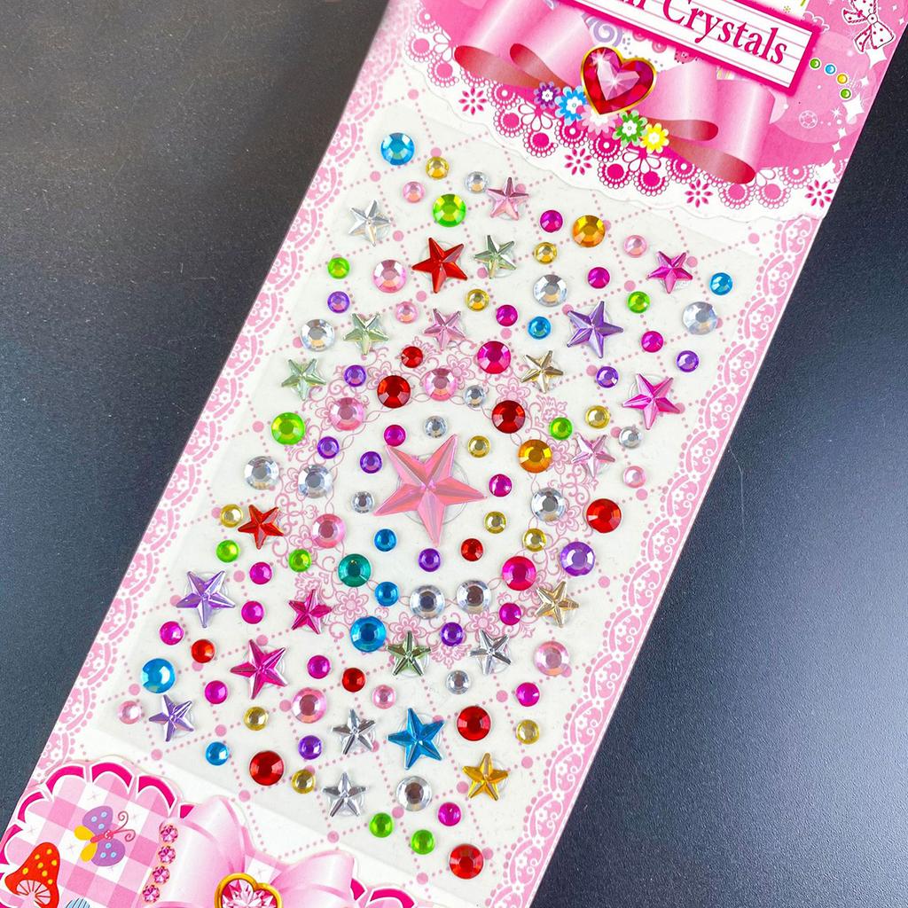 Hoge Kwaliteit 1 Stuk Hoge Kwaliteit Bloemen Hoge Kwaliteit Acryl Hoge Kwaliteit Kristal Hoge Kwaliteit Diamant Hoge Kwaliteit Sticker Hoge Kwaliteit Meisjes