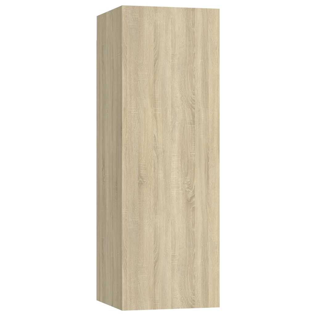 Vidaxl 3-Cz. Set de mobilier TV, Stejar Sonoma, Material pe bază de lemn