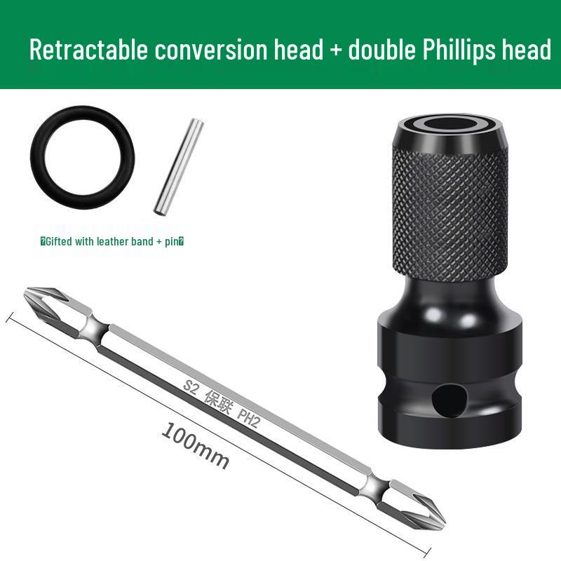 Electric Drill Conversion Kit: Multifunctional Wrench Socket and Chuck Accessories Set