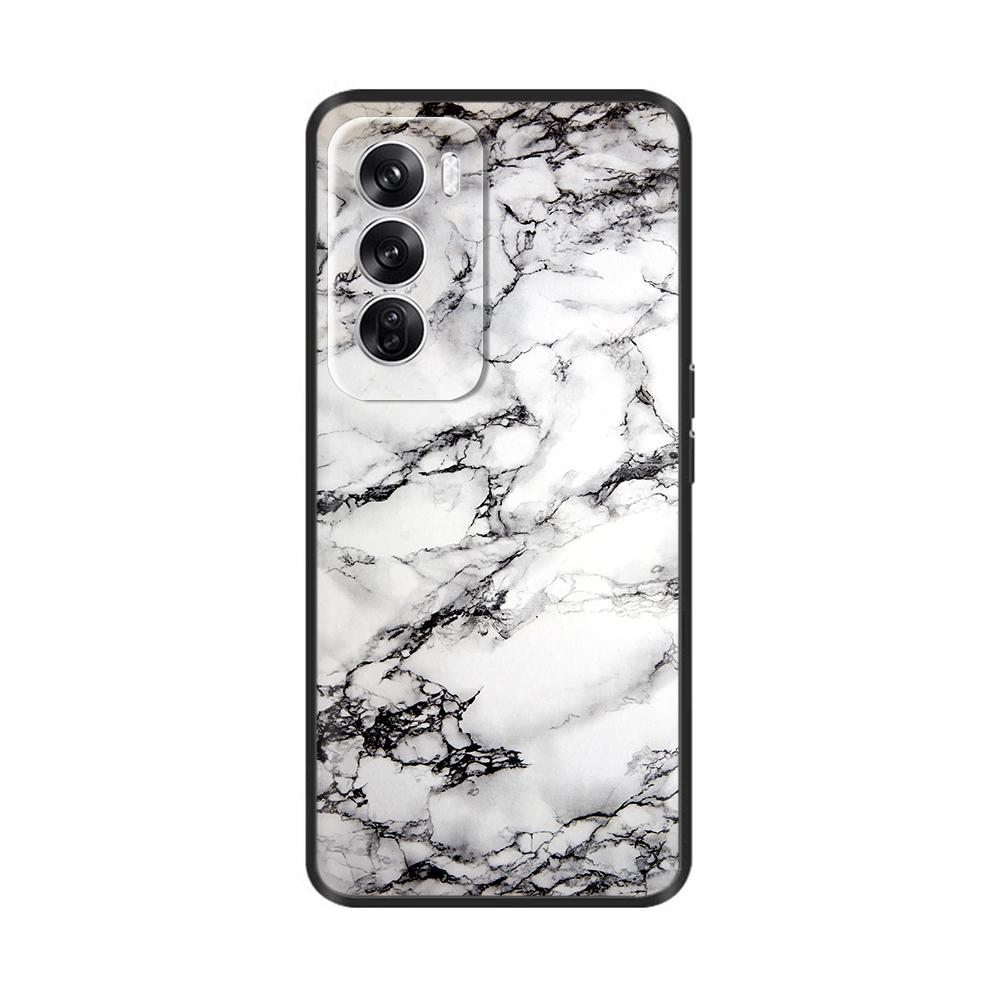 For OPPO Reno 12 5G Case Flower Painted Soft TPU Silicone Case Cover for Oppo Reno12 Pro Protective Shells On Reno 12Pro Capa