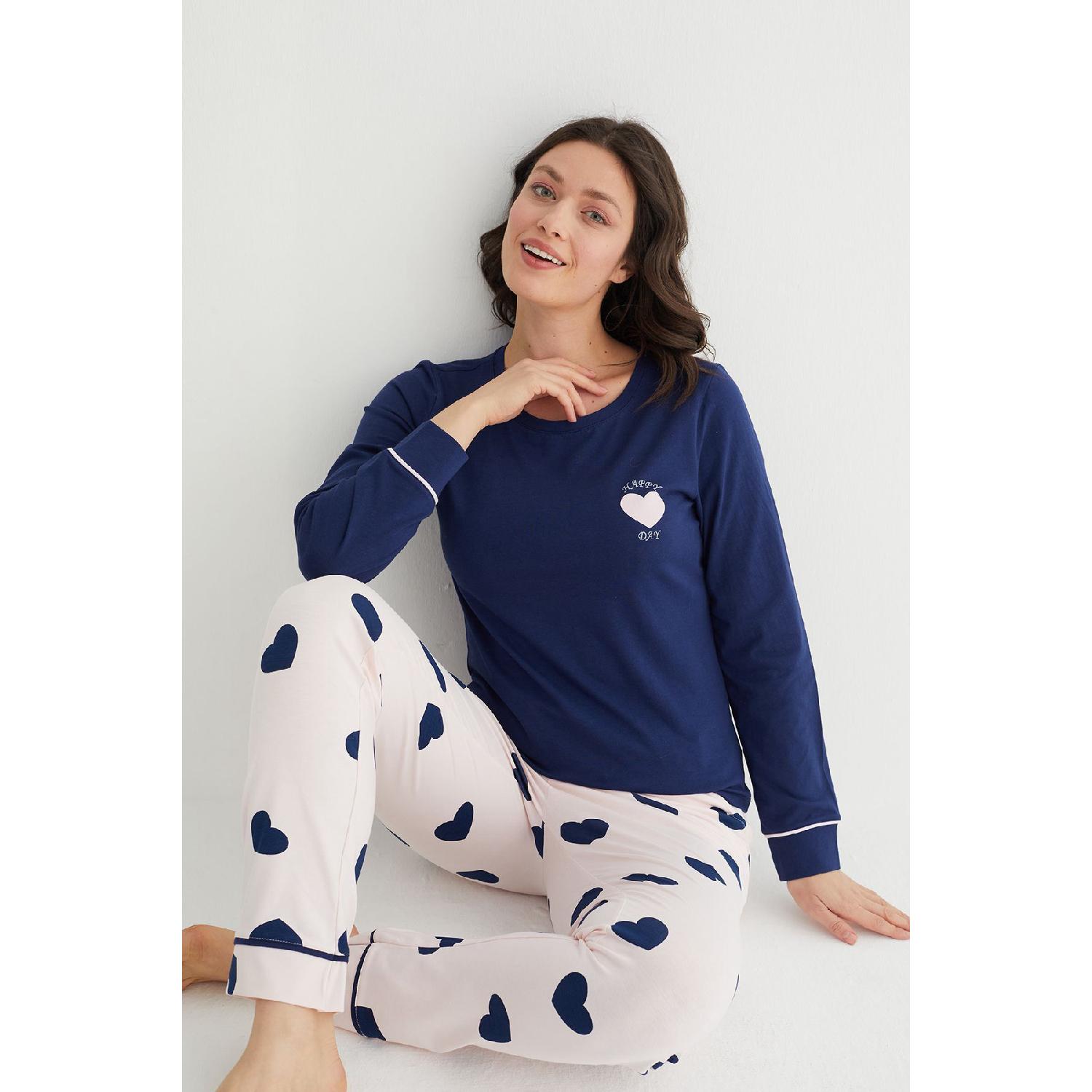 

pektenim Pajama Set S тёмно-синий
