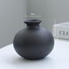5Pcs Black Ceramic Vase Set Modern Minimalist Matte Flower Vases for Home Deco Living Room Table Centerpiece Wedding Party Decor