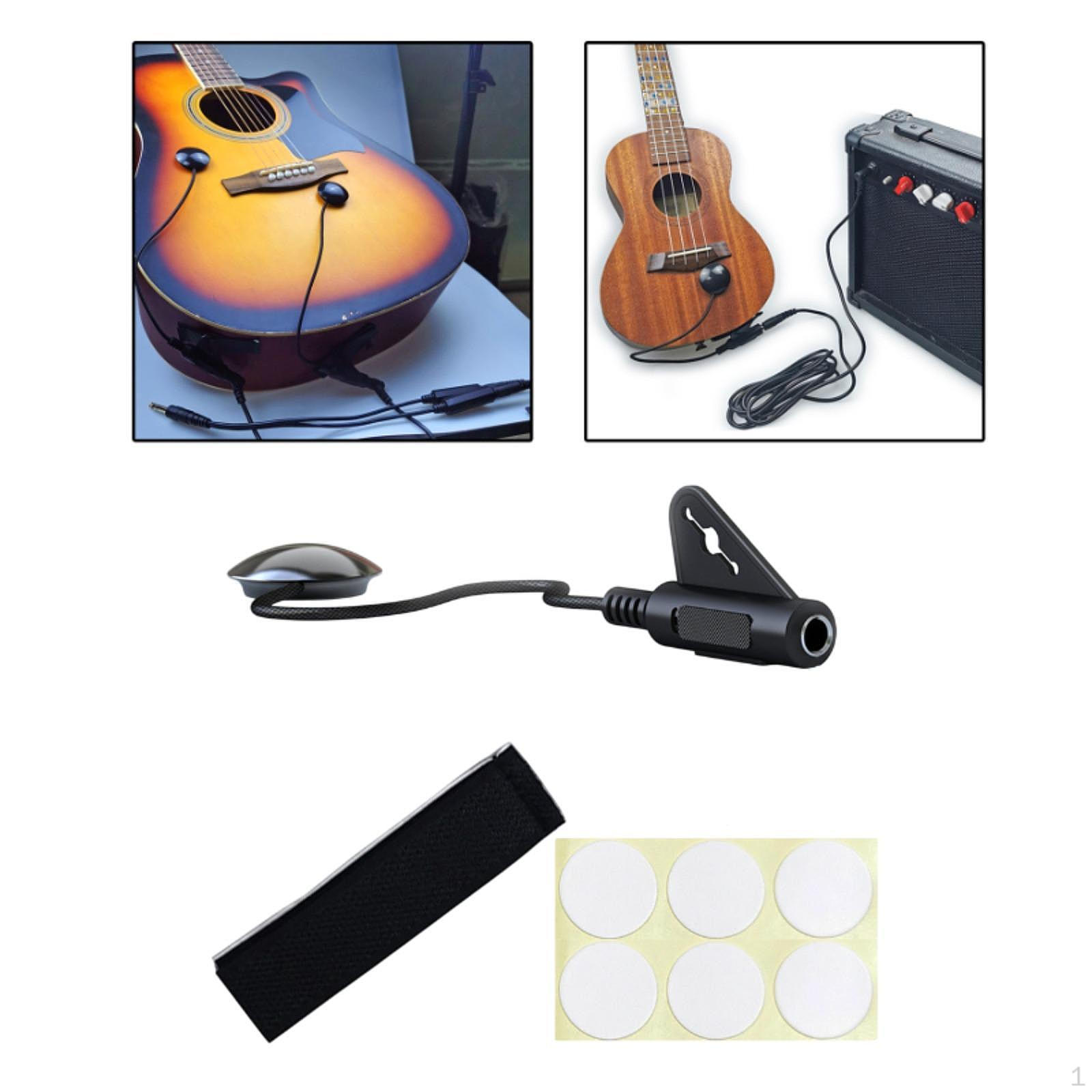 

Микрофон Пьезо -звукосниматель, -преобразователь -звукосниматель с кабелем для арфы, скрипки, баса Standard