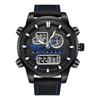 Multifunctional Teenager Senior high school Student Electronic Watch Men's Waterproof Luminous Sports Men's Watch Quartz Watch