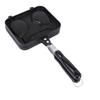 3X Taiyaki Double Fish Shaped Hot Dessert Waffle Cake Maker Pan Japanese Pancake Double Pan Fry Pan