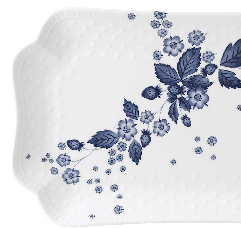 [Officially Imported] Wedgwood Strawberry Bloom Indigo Fish Dish 40000818