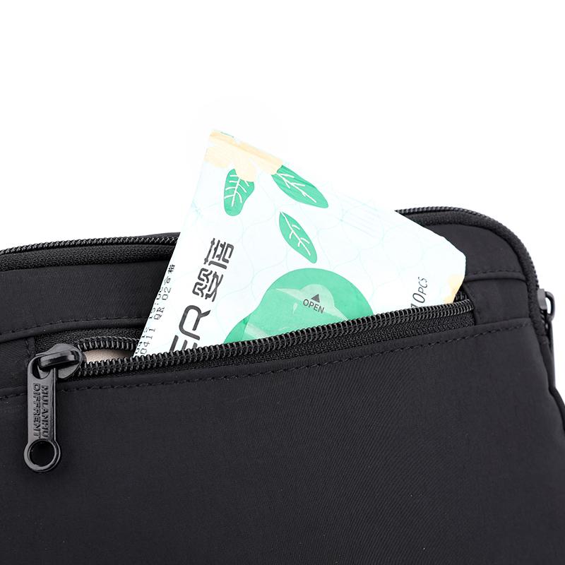 Damentasche Mehrfachtaschen Nylon-Tasche Muttertasche Einfarbig Umhängetasche Crossbody-Tasche