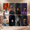 Hip Hop S-Soolking Phone Case For Samsung S26,S25,24,23,22,30,21,10,9,Ultra,Plus,Lite,Black Soft Case
