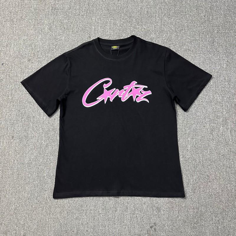 Corteiz Short Sleeve T-Shirt Streetwear Casual Hip Hop Couple Tee Men Women