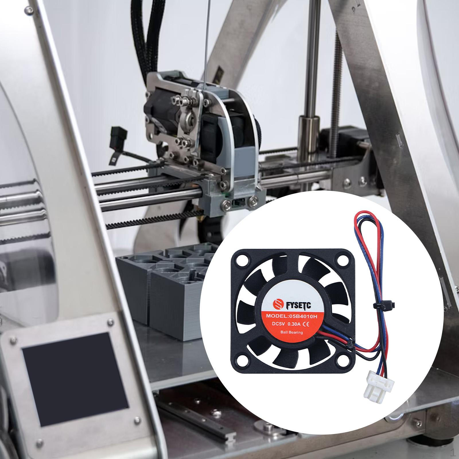 

Hotend 2510 Axial Cooling Fan Stable Power Low Noise Compact 18000RPM Professional Prevent