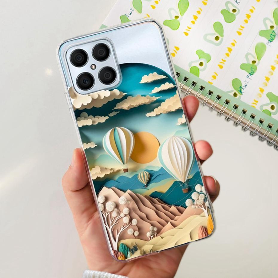 Lovely Printing Case For Honor X8 TFY-LX1 TFY-LX2 TFY-LX3 Soft Silicone TPU Back Cover For HonorX8 X 8 4G Phone Cases
