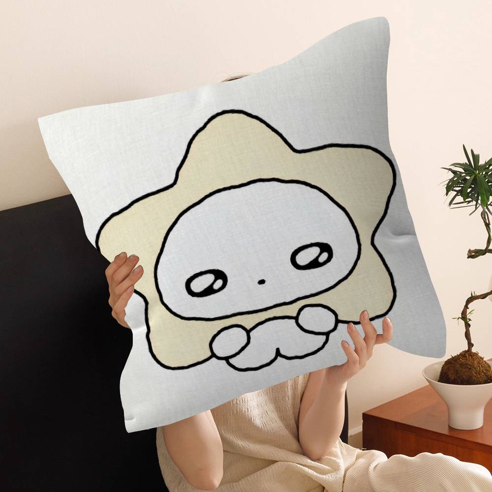 Cartoon U-Ujin Cushion Cover Pillowcase Upholstery Sofa Throw Pillow Home Decor Pillowcas