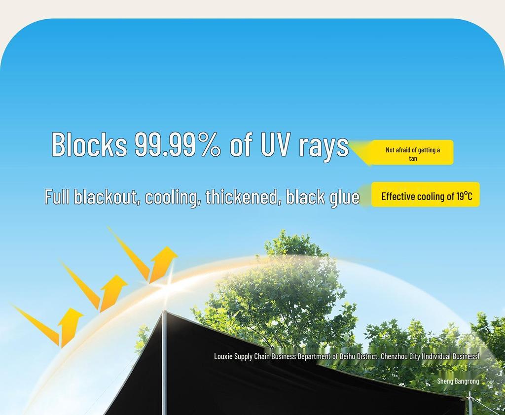 Two-in-One Automatic Folding Outdoor Camping Tent & Canopy