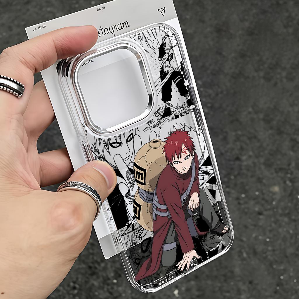 Anime Narutos Gaaras Phone Case for Samsung Galaxy S26 S25 S24 S23 S22 S21 S20 Note20 FE Ultra Edge Plus 4G 5G Clear