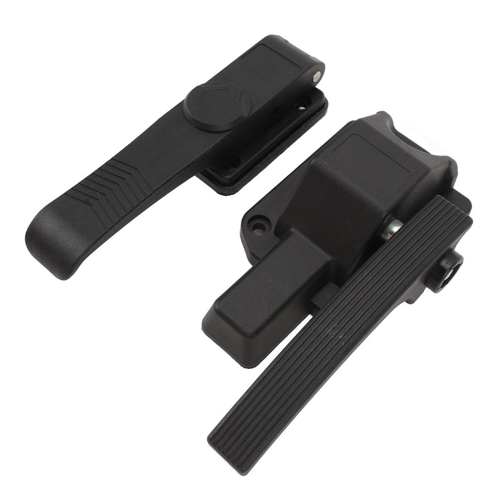 RV Screen Door Latch Matte Black High Strength Enhanced Safety Door Handle Latch Lock for Campervan Trailer Boat Yacht