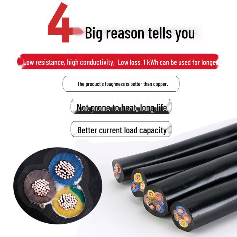Zheng Qixing RVV PVC Sheathed Copper Electrical Wire