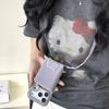 Crossbody Ring Holder Magnetic Wallet Leather Case For iPhone 17 Pro Max 16 Plus 15 Plus 14 13 12 11 Long Lanyard Pocket Cover