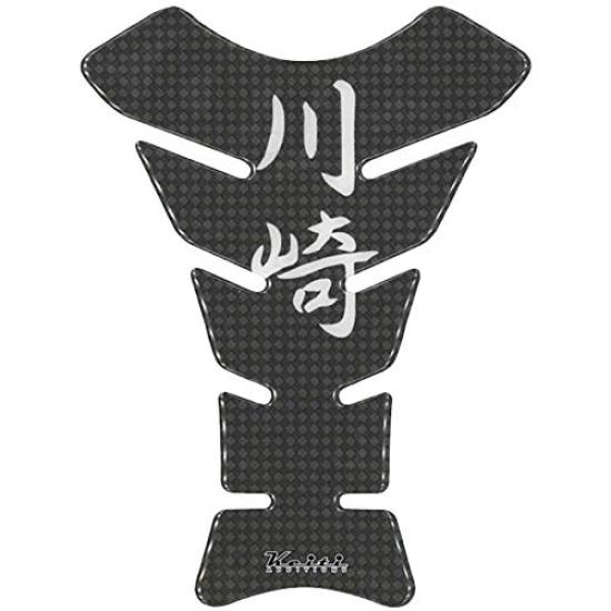 Наклейка на бак Keiti 213 мм x 1 TK035J с надписью  Kawasaki , 160 мм, Универсальная, шт,