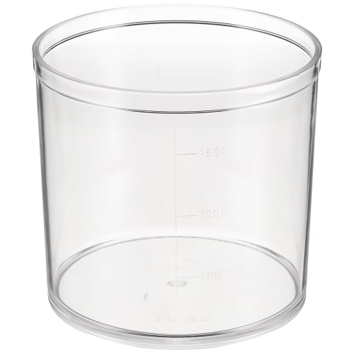 

Endo Shoji Commercial Multi-Purpose Pot, 14cm (with Graduated Measuring Scale), Polycarbonate Resin, Made in Japan, LTM01014
