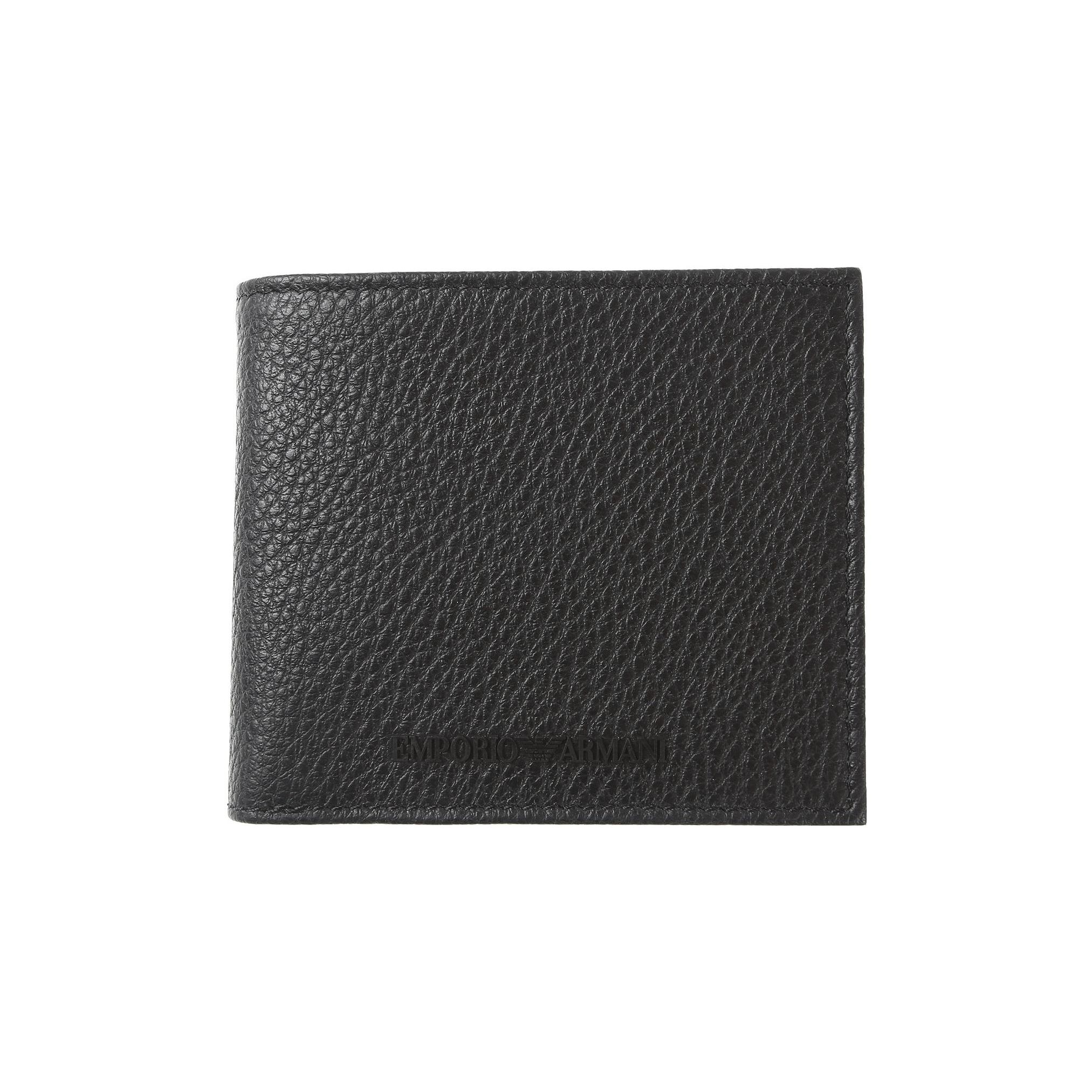 

Emporio Armani Classic Short Simple Foldable Multi-Card Leather Three-In-One Wallet Men Wallet Black Y4R167-Y068E-80001 Basic Set (Bag+Dust Bag)