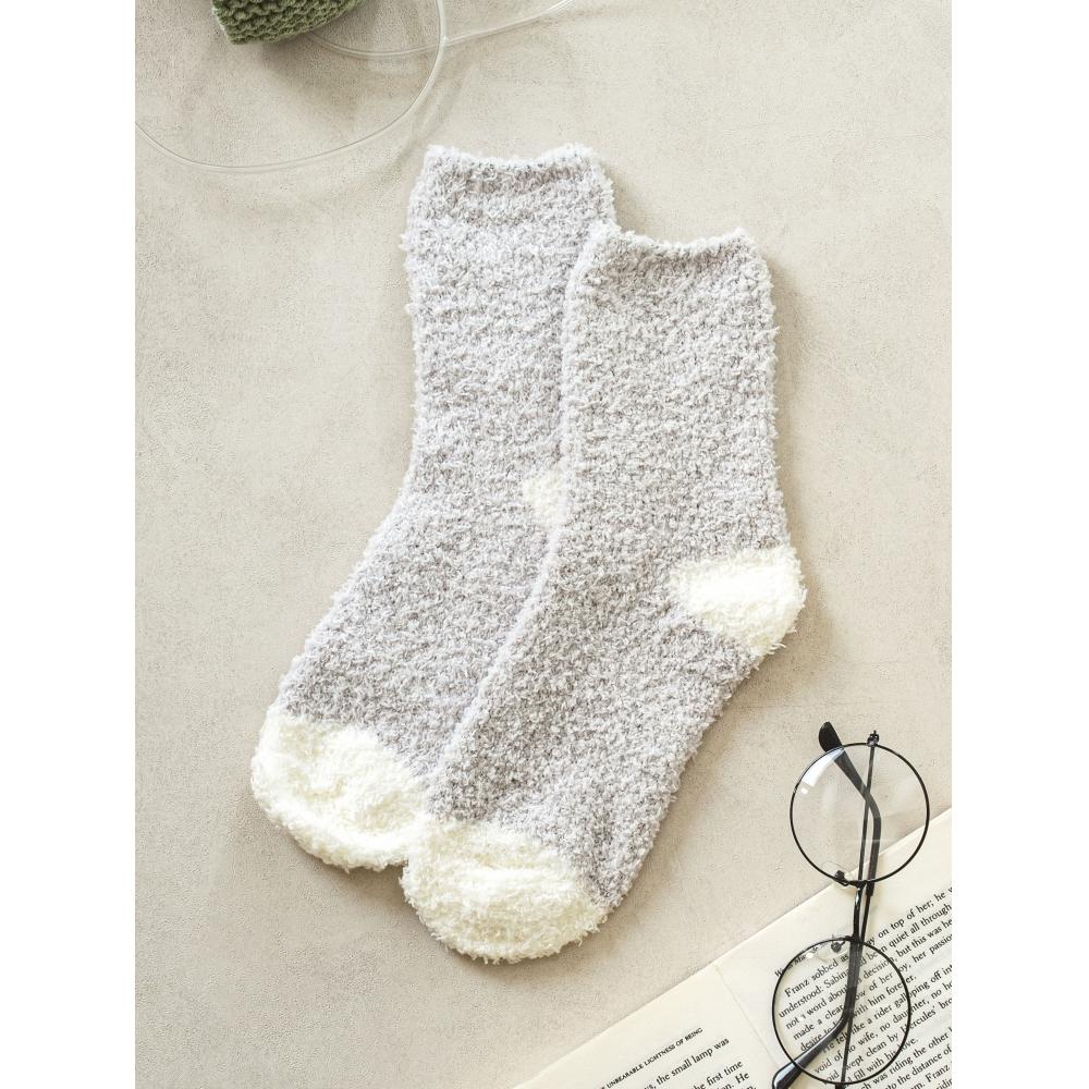 

Monfoot женские носки для сна S Color Point серые