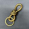 8-Shaped Twist Knot Keychain Alloy Key Ring Pendant New Bowknot Buckle  Gifts