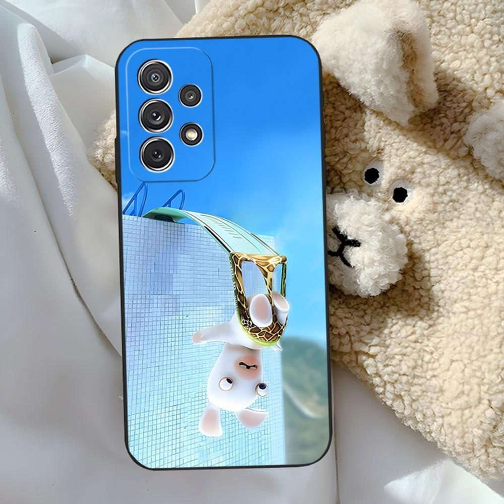Raving Rabbids Phone Case for Sumsung Galaxy S24 S23 S22 S21 S20 A24 A34 A54 A53 N20 M54 Fe Plus Ultra Cover