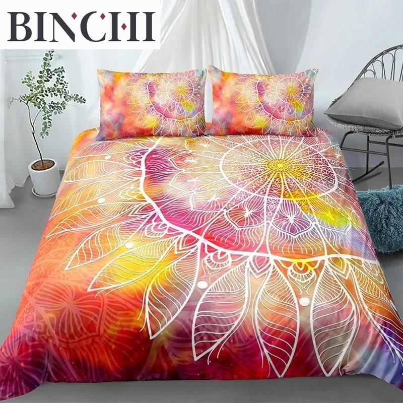Mandala Bedding Collection Duvet Cover Bohemian Bedspreads Bed Collections Polyester King Queen Full Double Twin Quilt Cover