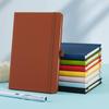 High-Value A5 Strap-Bound Diary: Customizable PU Leather Notebook with Thick Pages