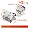 Kompaktní elektromagnetický solenoidový zámek DC 12V LY-03 - Elektronický západkový šroub na dveře skříně