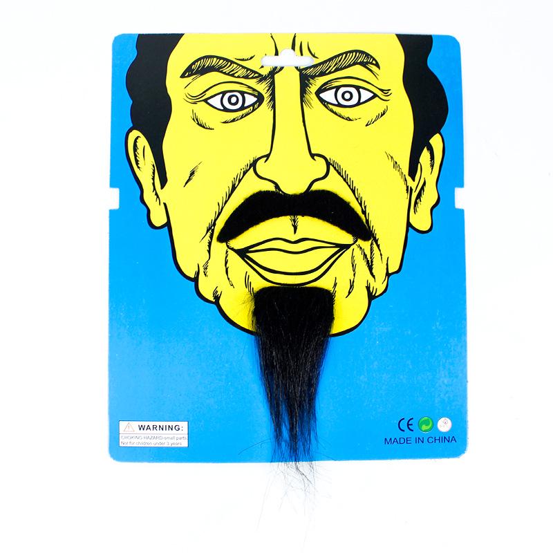 Halloween Barba și Mustață Falsă cu Opt Personaje Recuzită de Petrecere