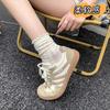 2025 autumn explosion Dexun casual shoes khaki high sense versatile casual fashion Dexun flat shoes