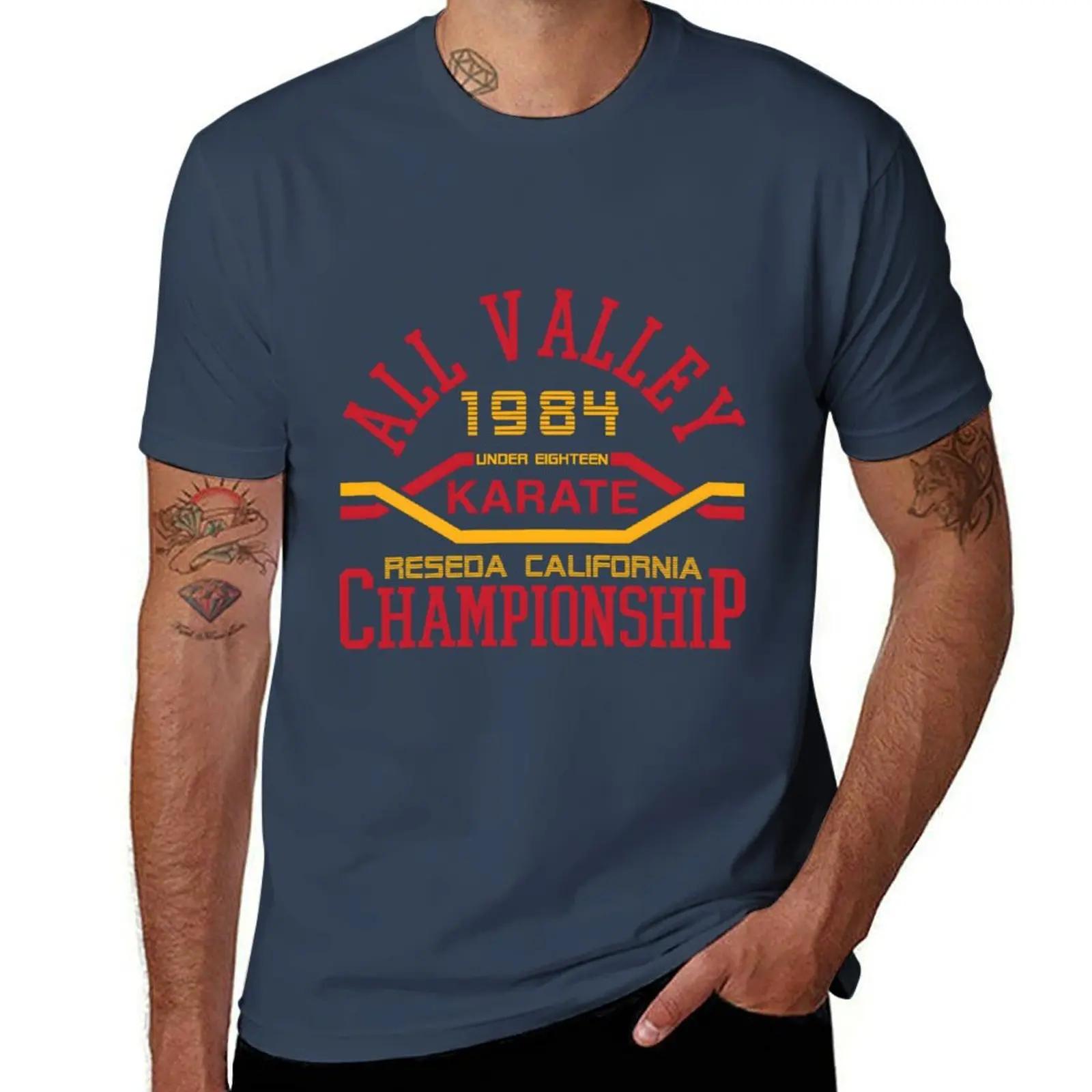 The Karate Kid All Valley Karate Championship 1984 \t \t\t T-Shirt heavyweights cute tops mens funny t shirts S