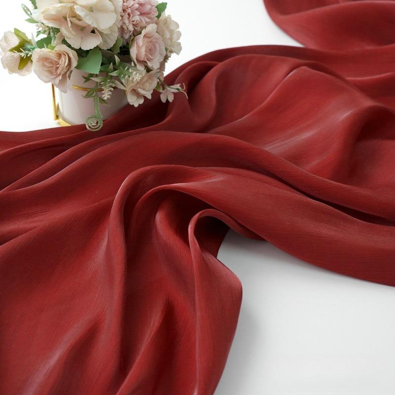 1/3/5m Soft Eugen Cotton Fabric Designer Fabric Solid Color Polyester Fabric, Sewing Material for Summer Dress and Lining Cloth