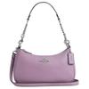 Teri Leather Portable Crossbody Bag, Shoulder Bag Medium Women's Purple CV934-SVNII