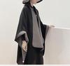 New Yunnan Ethnic Style Double-Sided Shawl: Versatile Warm Cloak Scarf for Women