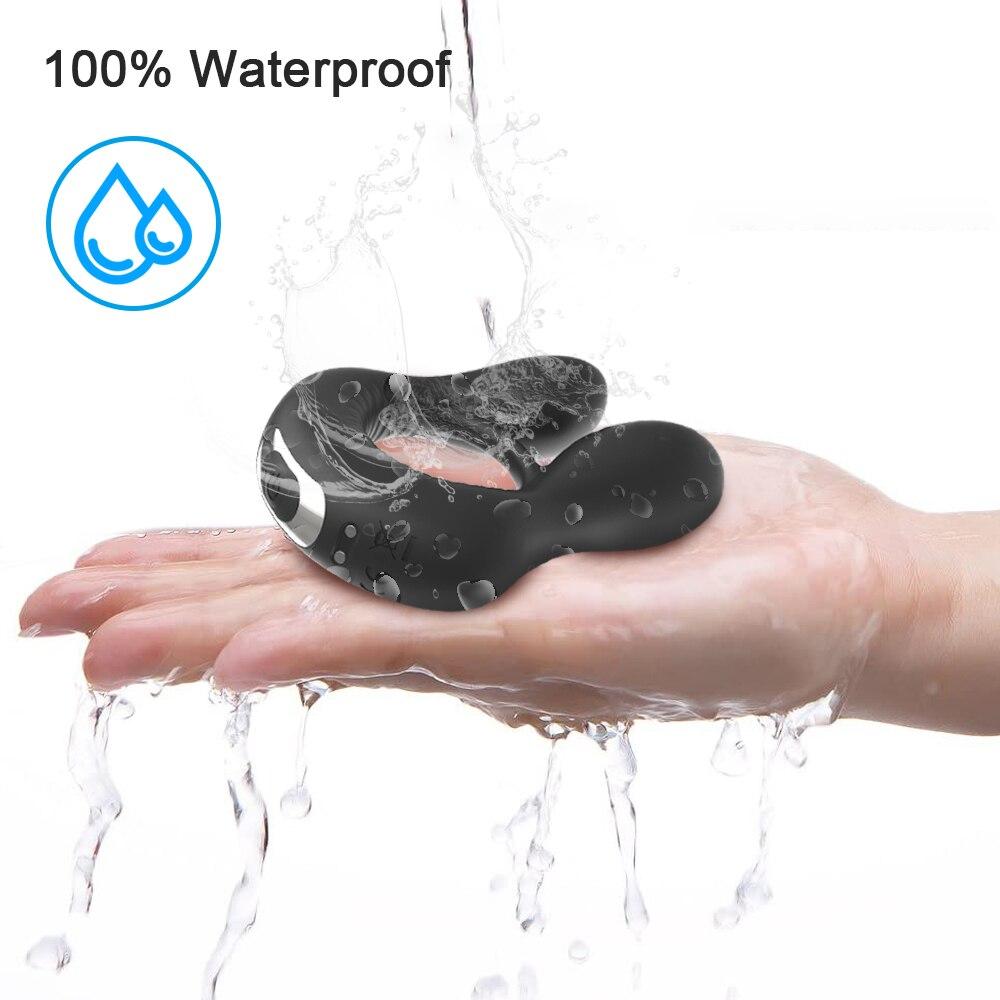 Wireless Remote Penis Ring Prolong Ejaculation Vibrating Cock Couple Resonance Testicle Vibrator Sex Toys for Men