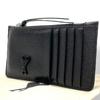 UsedCard Case Black Leather Women