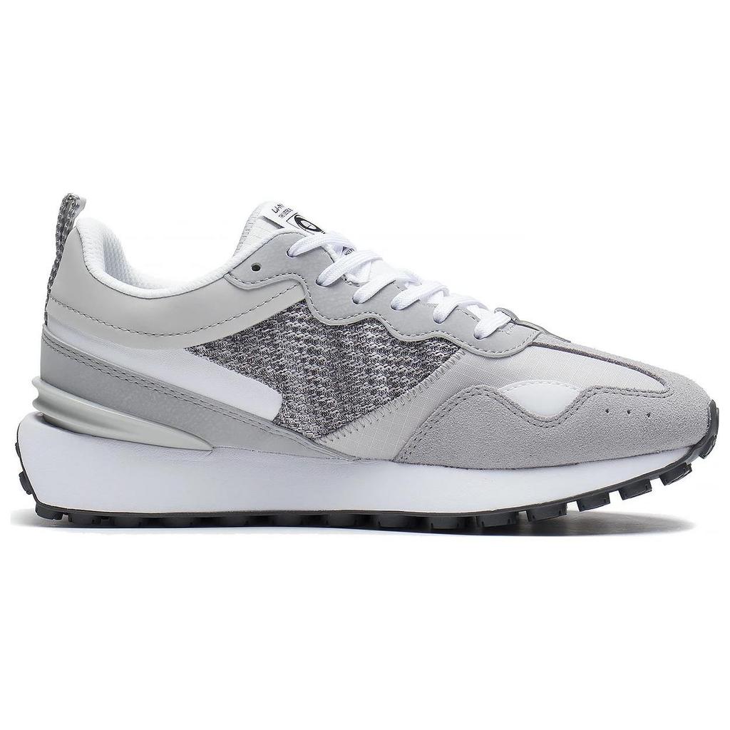 Li Ning Rebound Slip Resistant, Abrasion Resistant, Breathable Low top Sports Casual Shoes Women's Gray AGCS350-1