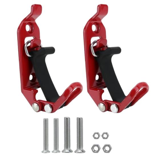 Shovel Bracket Heavy Duty Metal Rubber Mount Kit Secure Grip 62lb