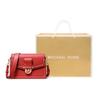 MICHAEL KORS Jessie Leather Crossbody Bag, Shoulder Bag Medium Women's Red 30F9GI6L2L-BRIGHT-RED