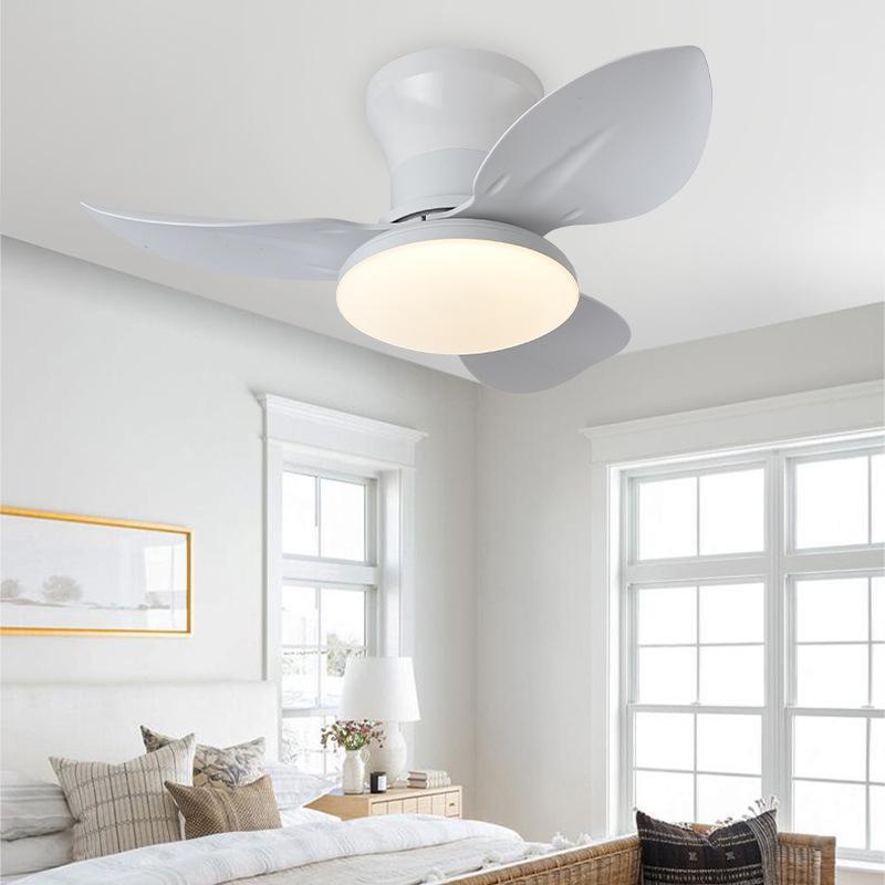 Nordic Minimalist Ceiling Fan Light with Silent Operation for Restaurants - Japanese Standard