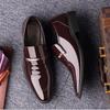 Leather shoes men's men's casual shoes men's breathable soft-soled youth foot cover fashion men's shoes
