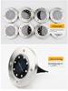 Waterproof Solar Underground Light for Outdoor Lawn, Villa, and Courtyard - Cross-Border Landscape Ground Insert Light