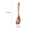 Kitchen Utensils Set Thailand Teak Wood Tableware Set Spoon Ladle Rice Colander Soup Skimmer Kitchenware Cooking Tools