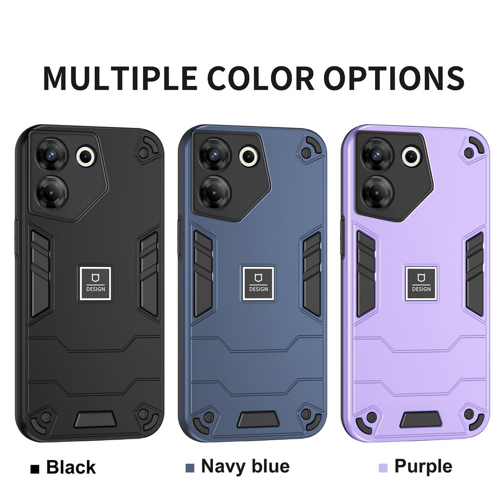 2 In 1 Armor Shockproof Phone Case For TECNO CAMON 20 19 PRO 4G 19Pro 5G 19Neo Soft TPU Frame Hard Plastic Protective Back Cover