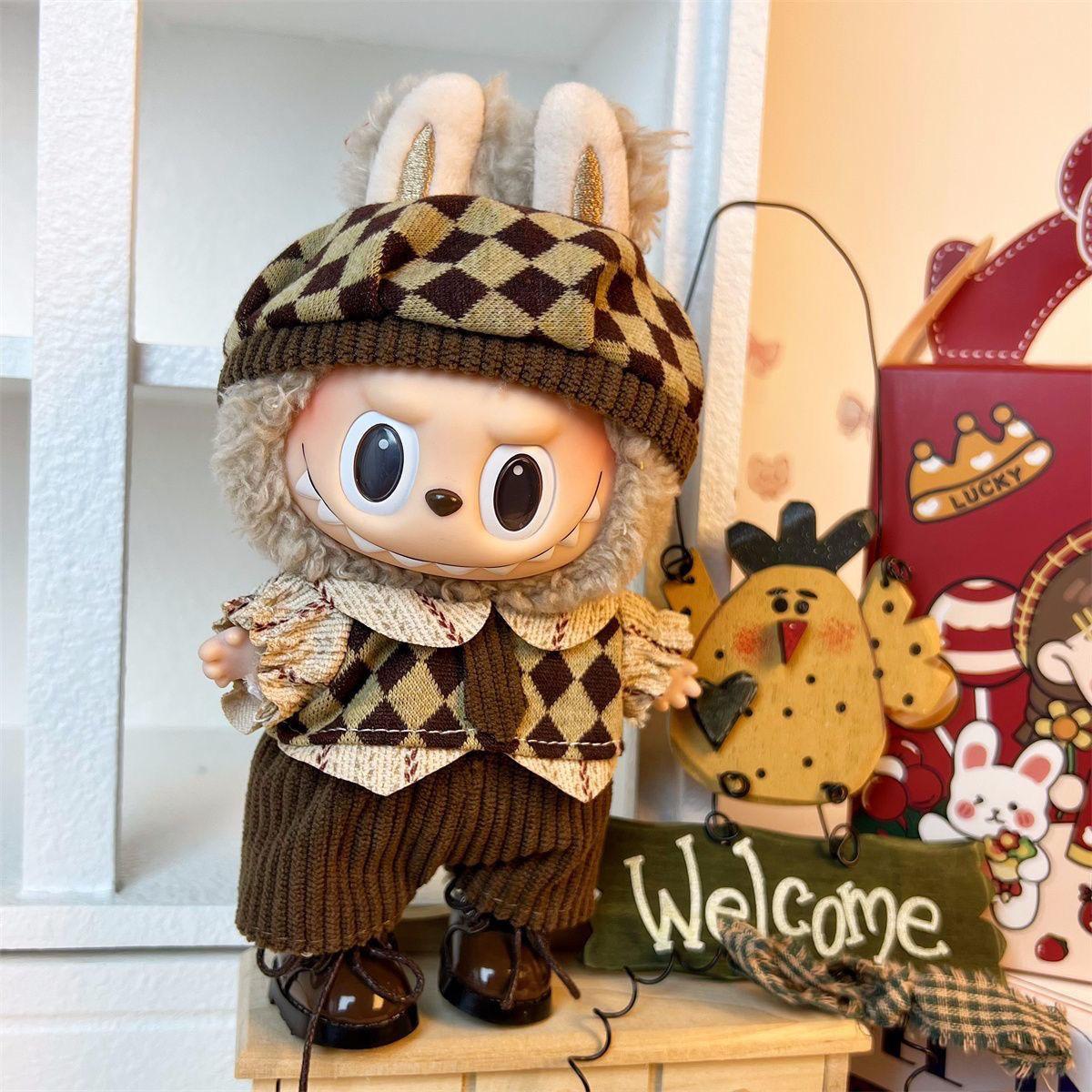 

Одежда для куклы Лабубу Одежда Лабубу Вечеринка Детские Самодельные Аксессуары для кукол Подарок